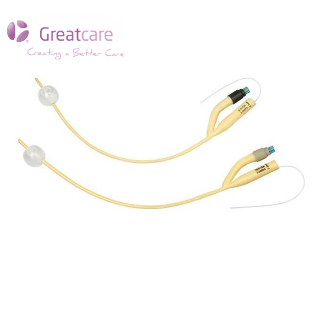 Catheter Foley LaTeX Brataithe le Silicone